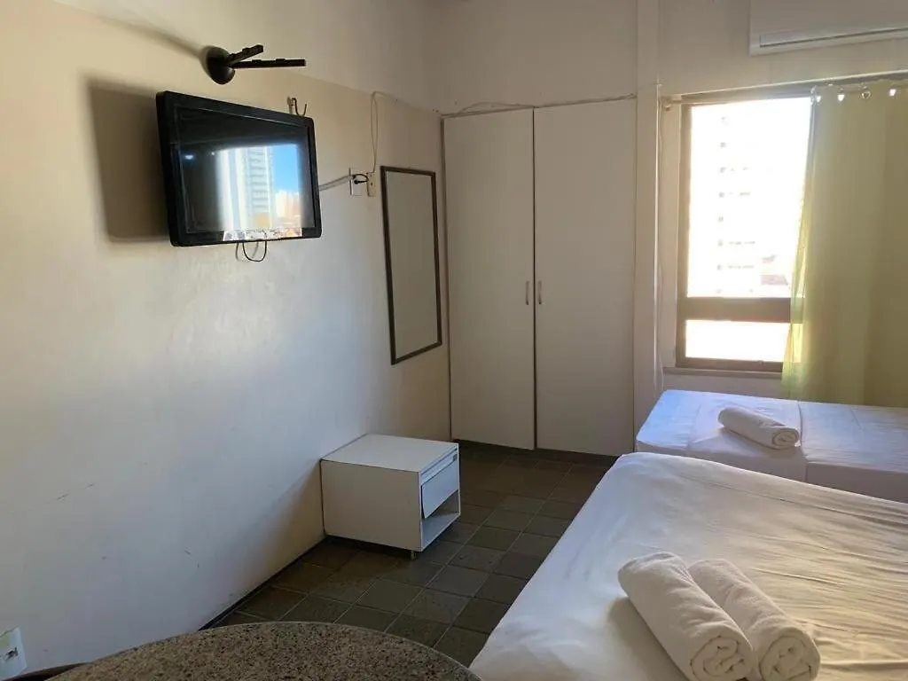 205 Flat Mobiliado Com Vista Lateral Mar Na Praia De Iracema Apartment Fortaleza  Fortaleza (Ceara)
