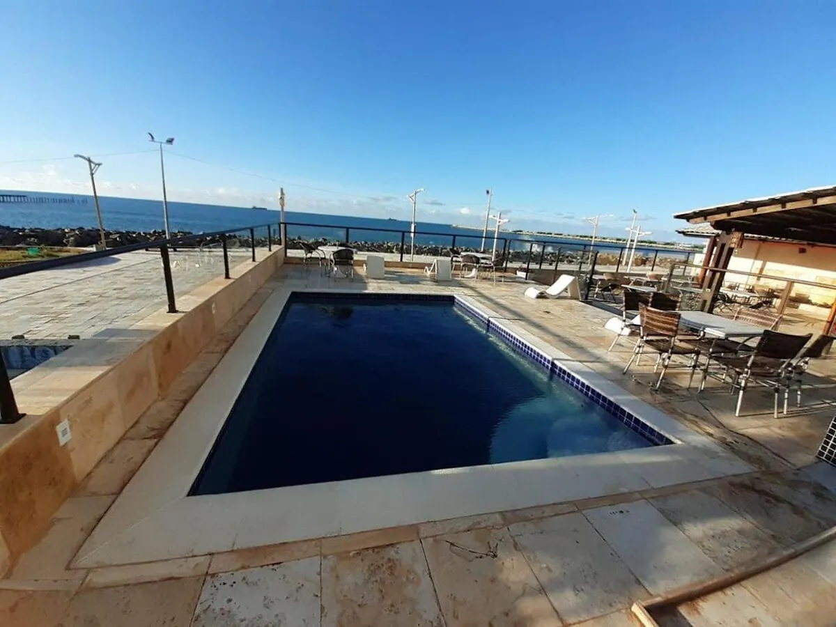 205 Flat Mobiliado Com Vista Lateral Mar Na Praia De Iracema Apartment Fortaleza  Fortaleza (Ceara)